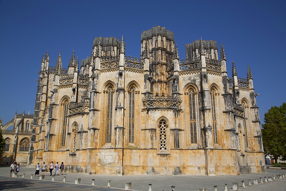 The Dominican Abbey of Santa Maria da Vitoria, UNESCO World Heritage Site, Batalha, Leiria District, Portugal, Europe