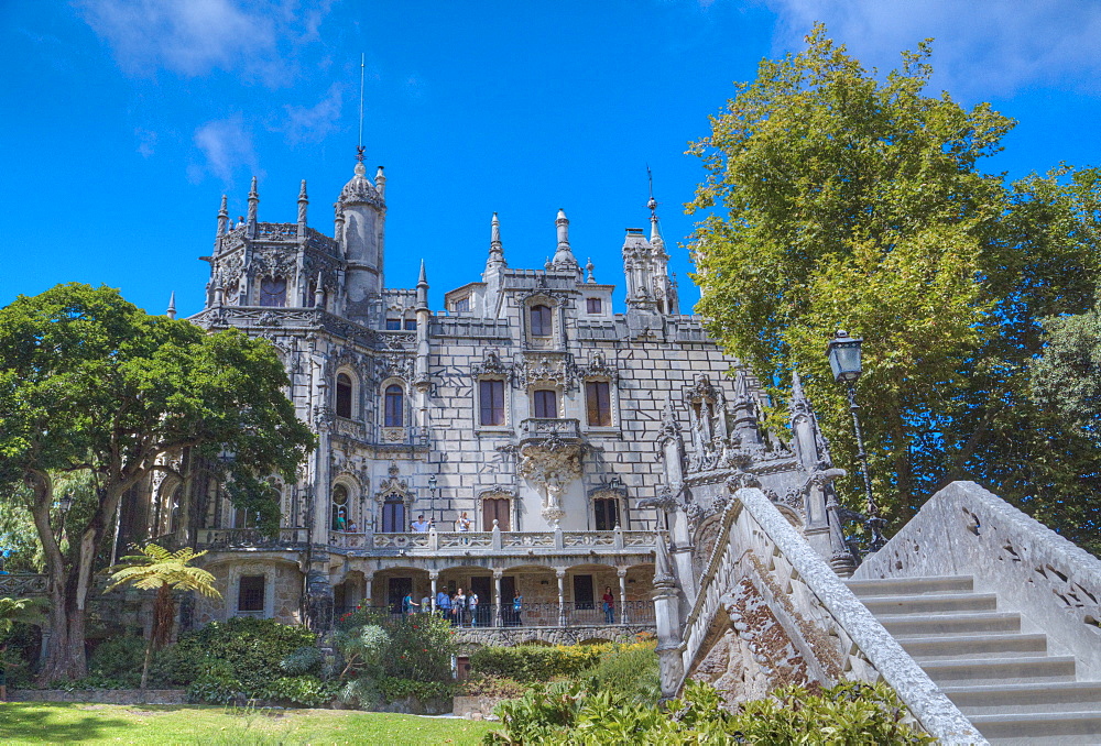 Main House, Quinta da Regaleira, Sintra, UNESCO World Heritage Site, Portugal, Europe