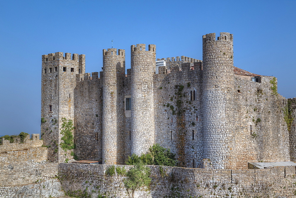 Medieval Castle, Obidos, Portugal, Europe