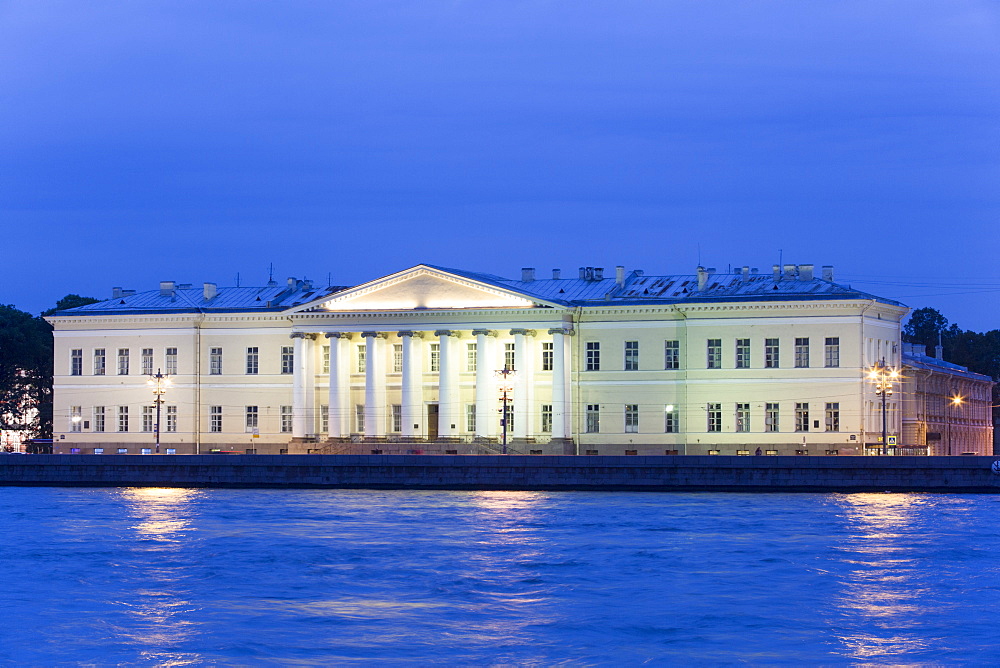 Zoological Museum, evening, UNESCO World Heritage Site, St. Petersburg, Russia, Europe