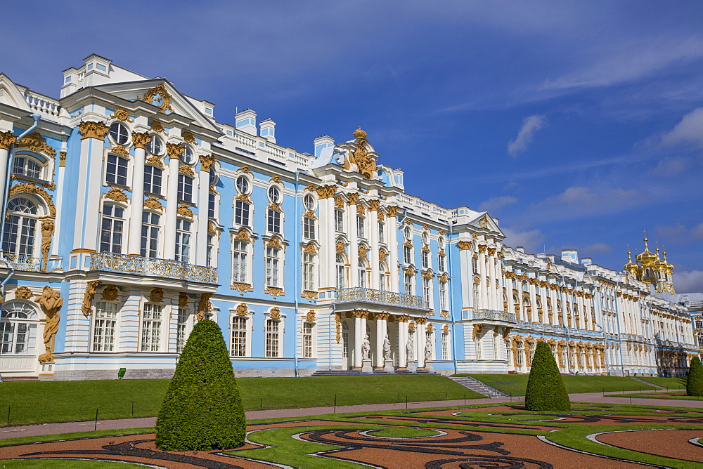 Catherine Palace, Tsarskoe Selo, Pushkin, UNESCO World Heritage Site, Russia, Europe