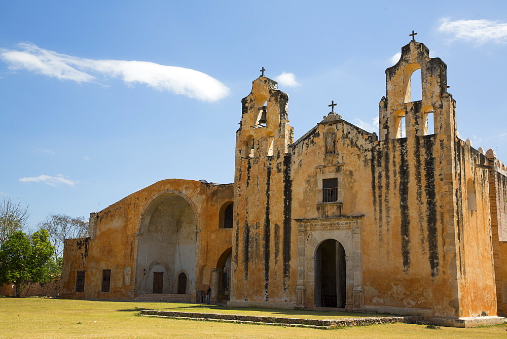 Former Convent San Miguel Arcangel, founded 1541 AD, Route of the Convents, Mani, Yucatan, Mexico, North America