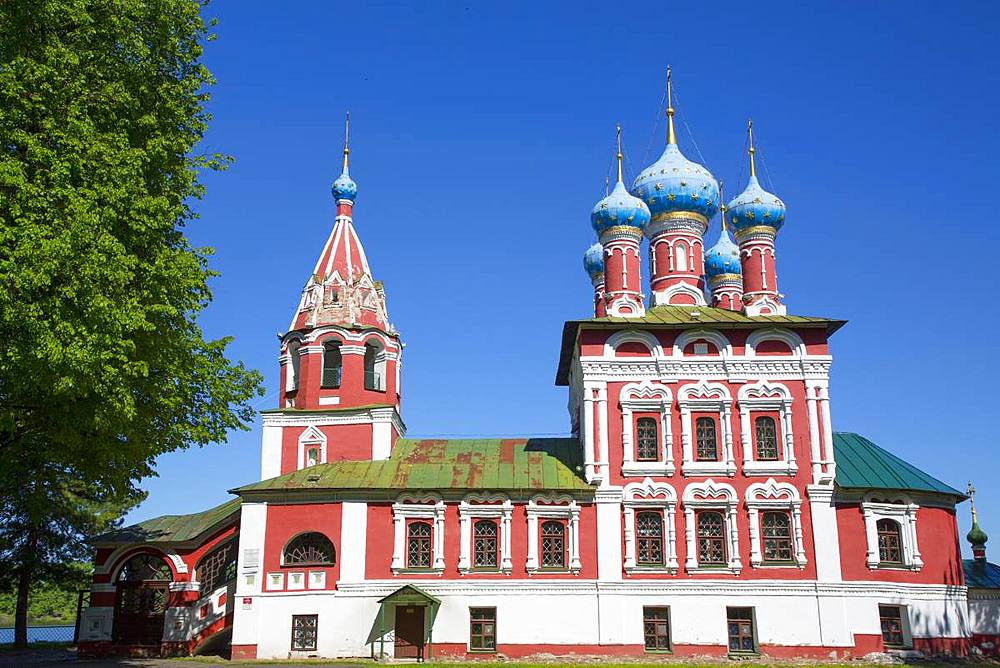 Church of Prince Demitry the Martyr, Uglich, Golden Ring, Yaroslavl Oblast, Russia, Europe