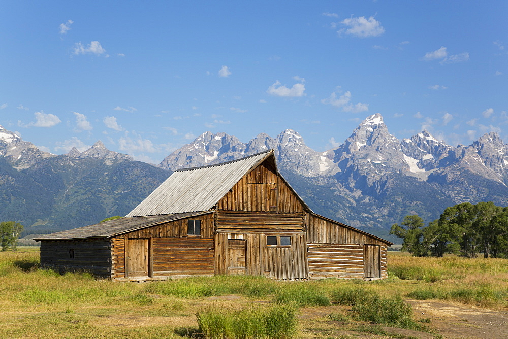 T. A. Moulton Barn, Mormon Row, Grand Teton National Park, Wyoming, United States of America, North America