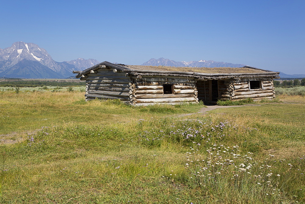 Cunningham Cabin, Grand Teton National Park, Wyoming, United States of America, North America