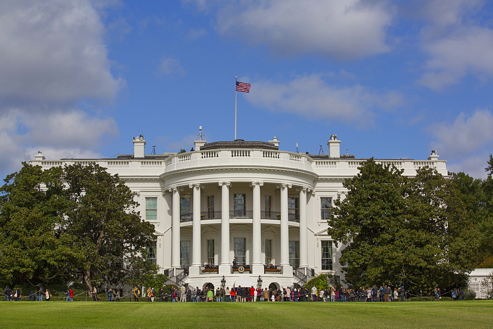 South Portico, White House, Washington D.C., United States of America, North America