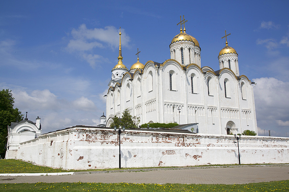 Assumption Cathedral, UNESCO World Heritage Site, Vladimir, Russia, Europe