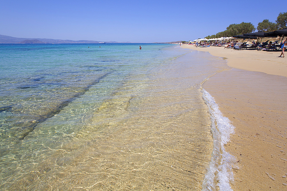 Plaka Beach, Naxos Island, Cyclades Group, Greek Islands, Greece, Europe