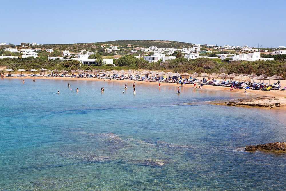 Santa Maria Beach, Paros Island, Cyclades Group, Greek Islands, Greece, Europe