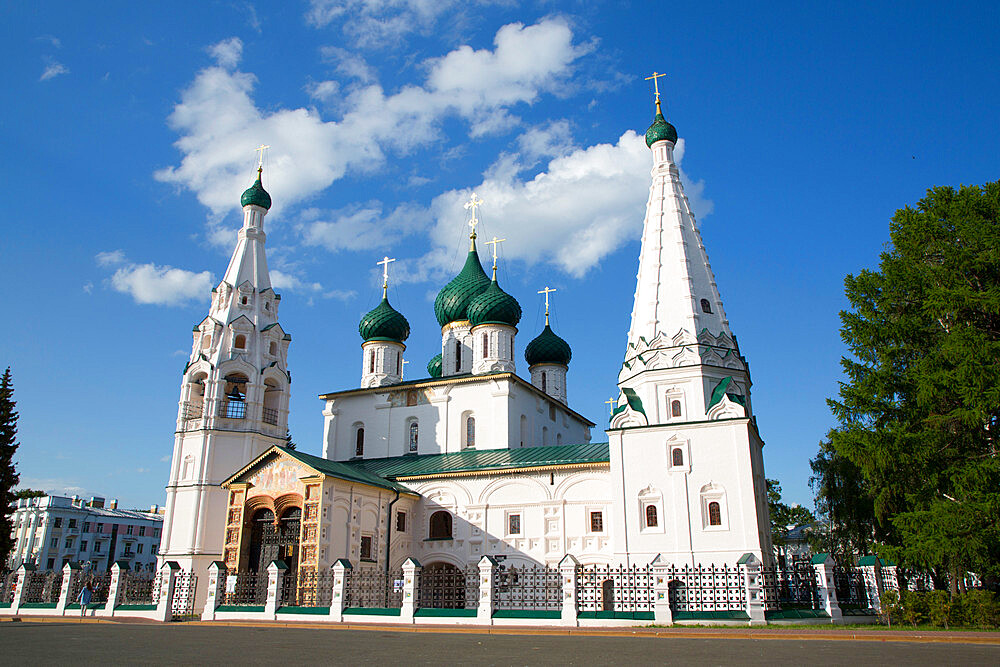 Elijah the Prophet Church, UNESCO World Heritage Site, Yaroslavl, Golden Ring, Yaroslavl Oblast, Russia, Europe