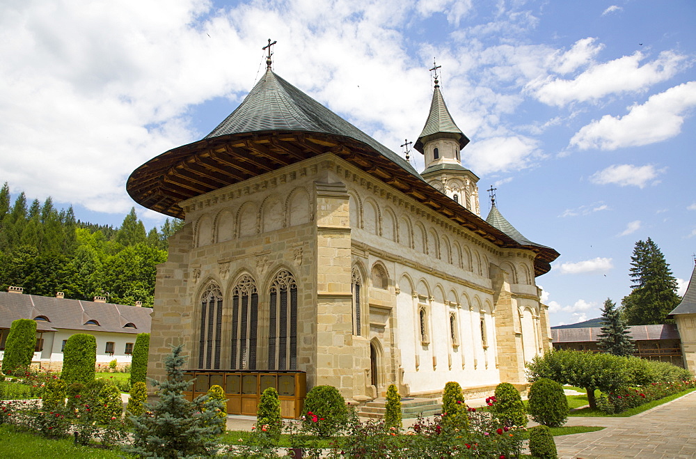 Putna Monastery, 1466, Putna, Suceava County, Romania, Europe