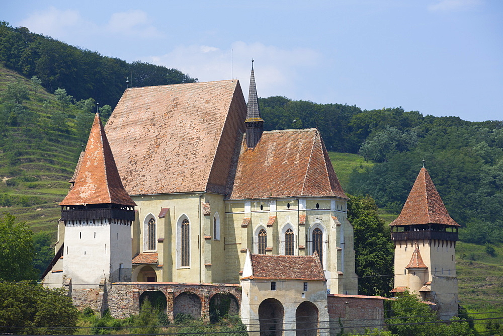 Biertan Fortified Church, 15th century, UNESCO World Heritage Site, Biertan, Sibiu County, Romania, Europe