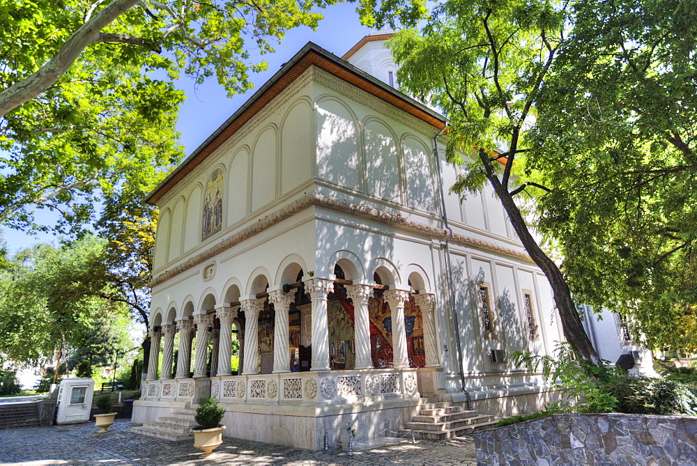 New St. George Church, dating from 1705, Old Town, Bucharest, Romania, Europe