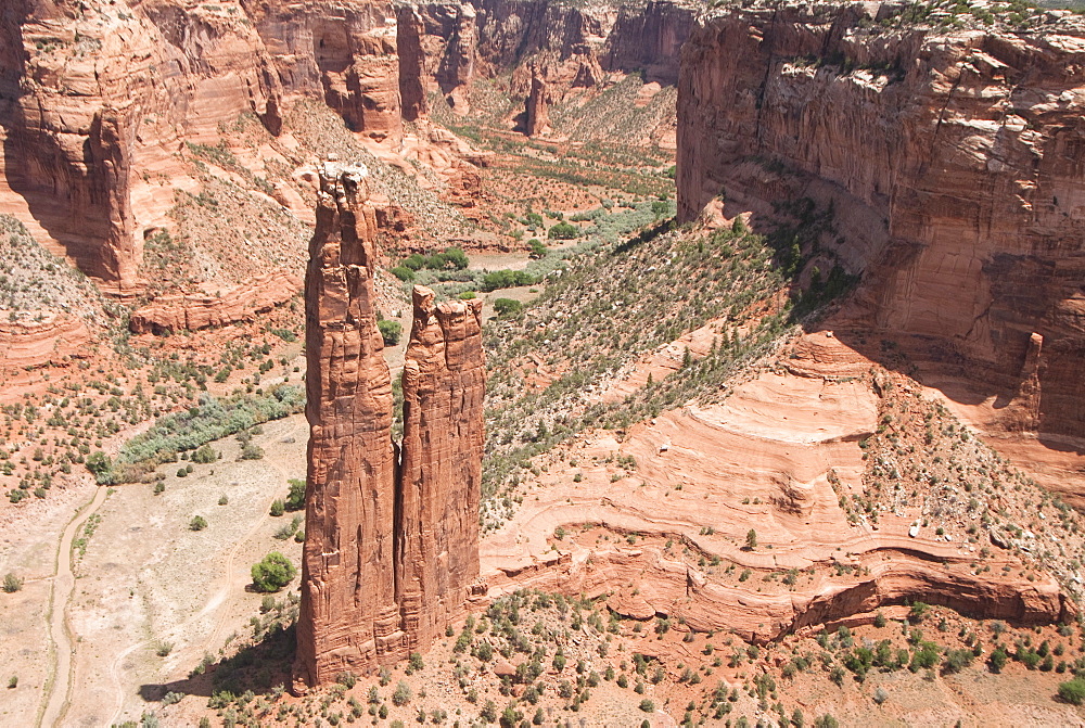 Canyon de Chelly National Monument, View from the Whitehouse Overlook, Arizona, United States of America