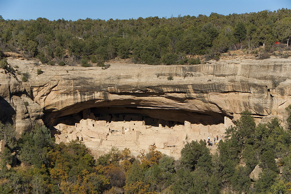 Mesa Verde National Park, Cliff Palace, UNESCO World Heritage Site, Colorado, United States of America, North America 