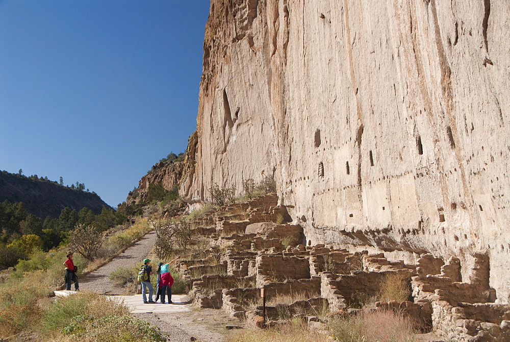  Kasha-Katuwe Tent Rock National Monument, 14th and 15th century dwellings, New Mexico, United States of America, North America 