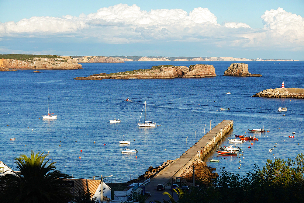 The port at Sagres, Algarve, Portugal