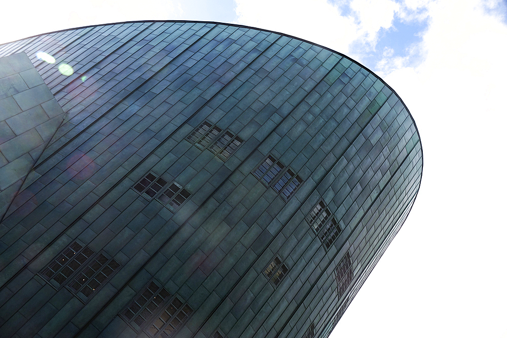 Architecture and urban scenery in central Amsterdam, Netherlands