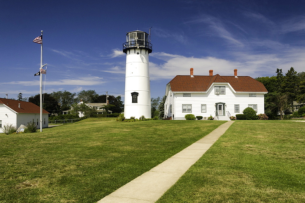 Chatham lighthouse in Cape Cod, Massachusetts, New England, United States of America, North America