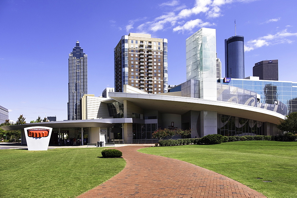 World of Coca Cola in Pemberton Park, Atlanta, Georgia, United States of America, North America