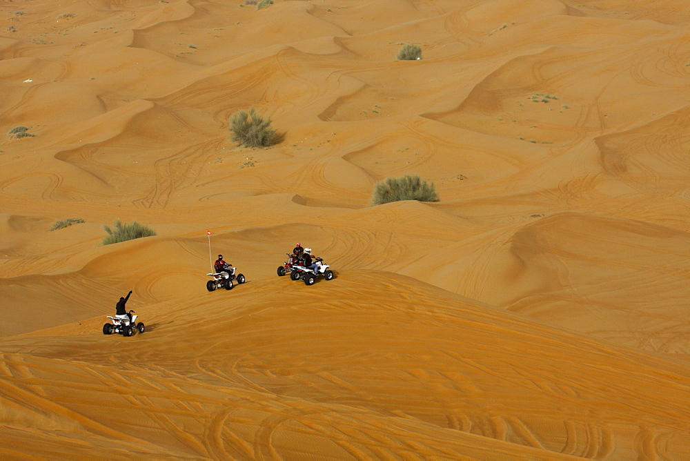 Desert safari, Dubai, United Arab Emirates, Middle East