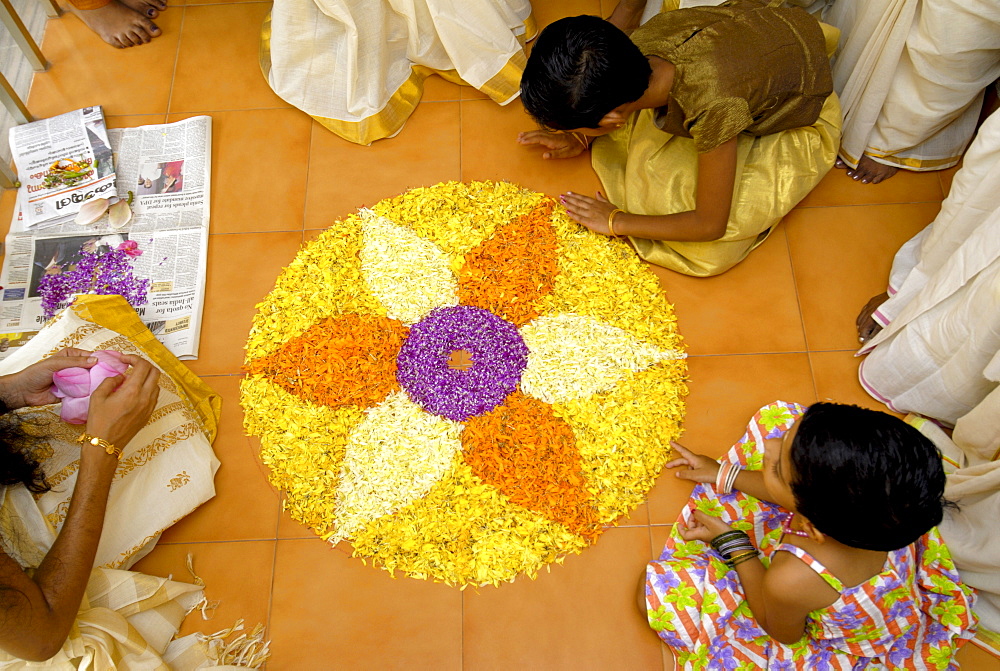 Onam celebrations, Kerala, India