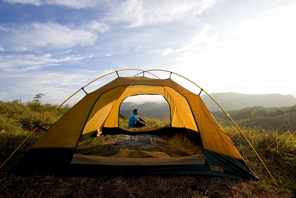 Camping, Meesapuli, Munnar, Kerala, India, Asia