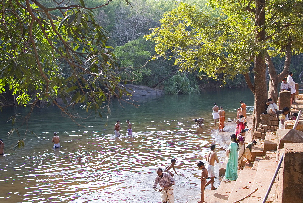 Souparnika river, Mookambika, Kollur, Karnataka, India, Asia