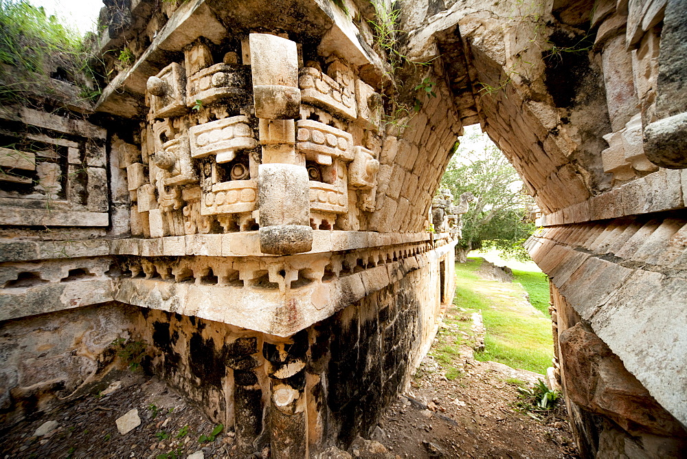 Palace of Labna, Mayan ruins, Labna, Yucatan, Mexico, North America