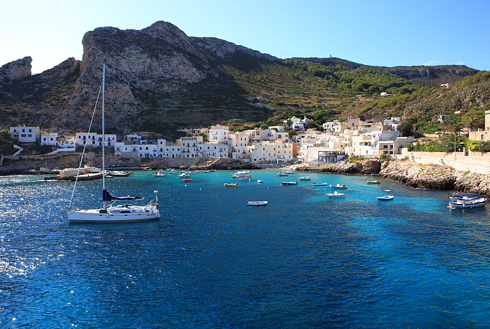 Levanzo, Egadi Island, Sicily, Italy, Mediterranean, Europe