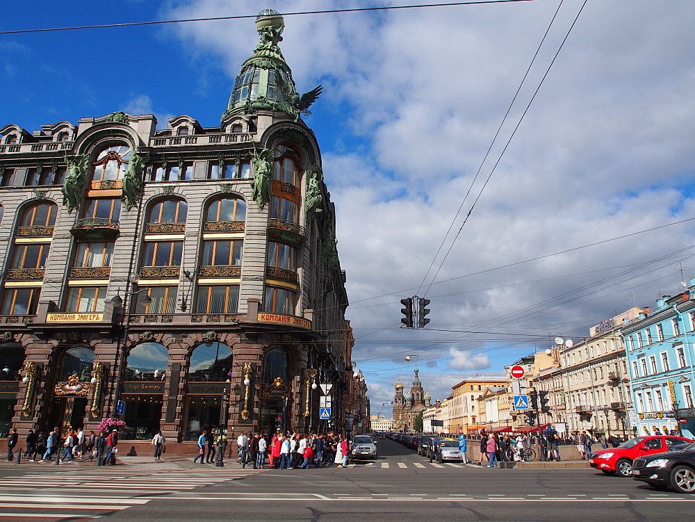 Nevsky Prospekt, St. Petersburg, Russia, Europe