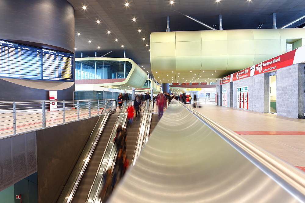 Train station, Roma Tiburtina, Rome, Lazio, Italy, Europe