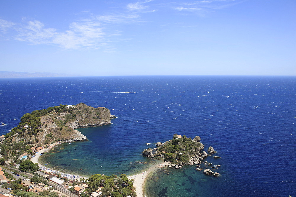 Isola Bella, Taormina, Sicily, Italy, Mediterranean, Europe