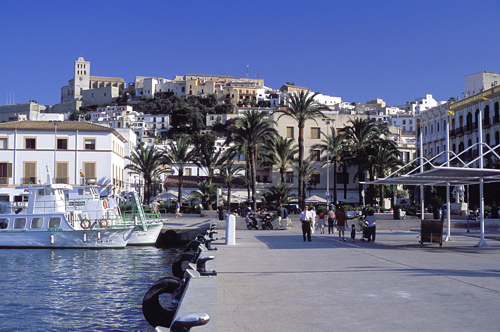 Harbour, Ibiza, Balearic Islands, Spain, Mediterranean, Europe