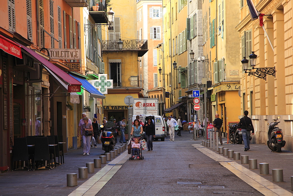 Old Town, Nice, Alpes Maritimes, Provence, Cote d'Azur, French Riviera, France, Europe