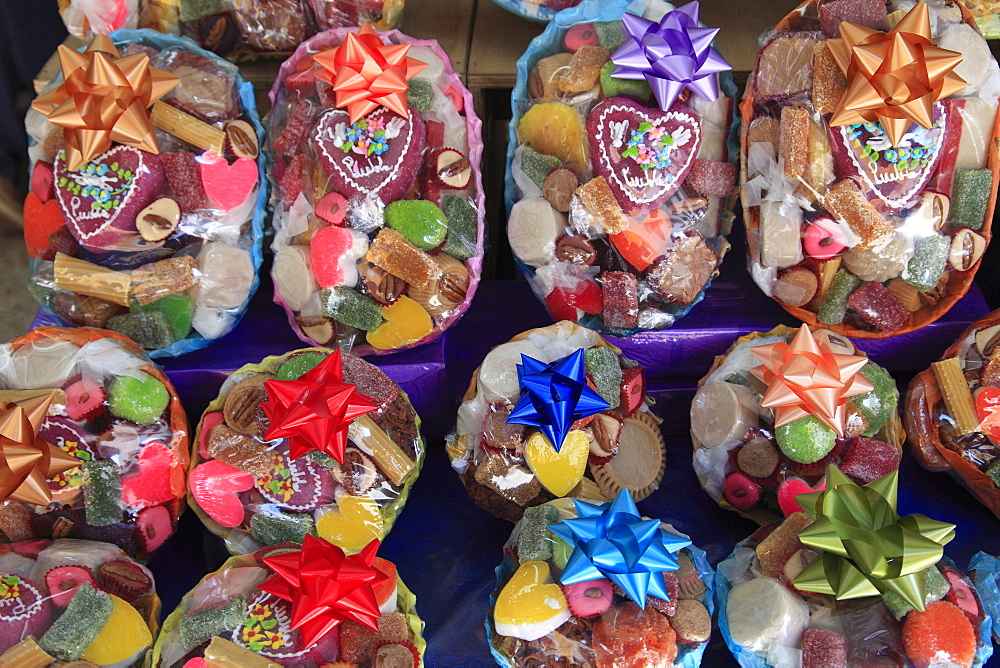 Traditional Mexican sweets and candies, Puebla, Historic Center, Puebla State, Mexico, North America