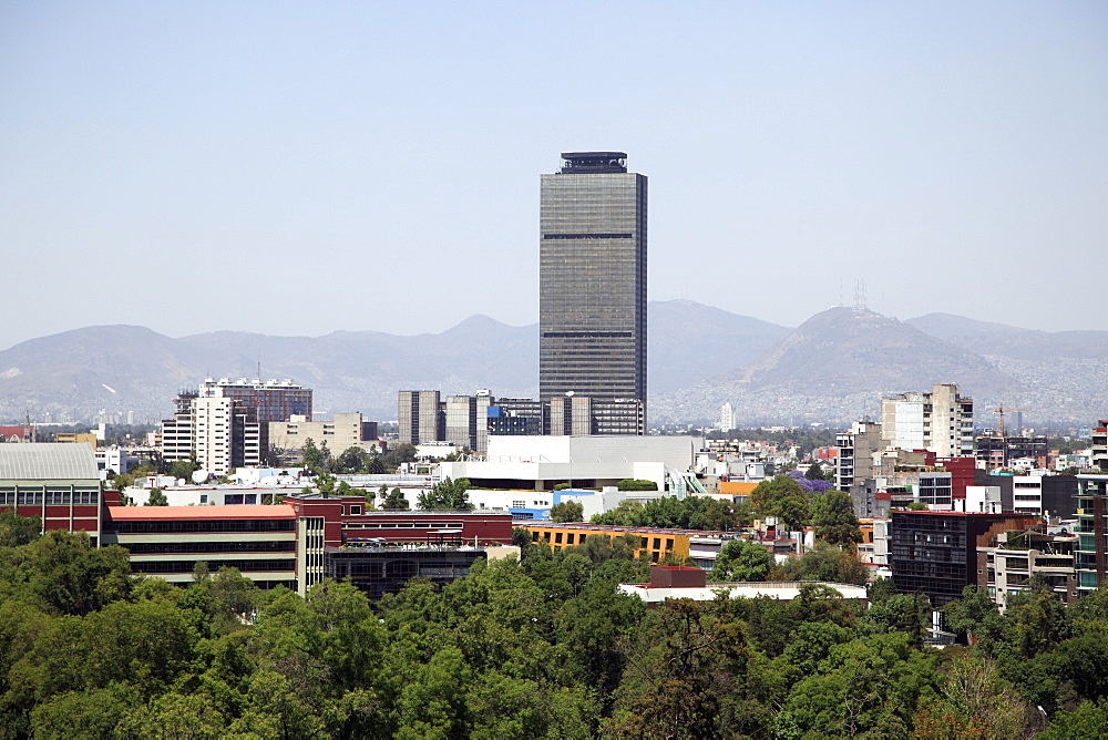 Mexico City skyline, Mexico City, Mexico, North America