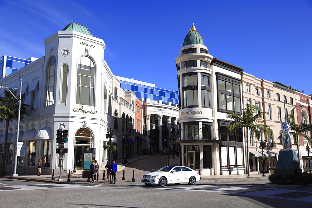 Rodeo Drive, Beverly Hills, Los Angeles, California, USA