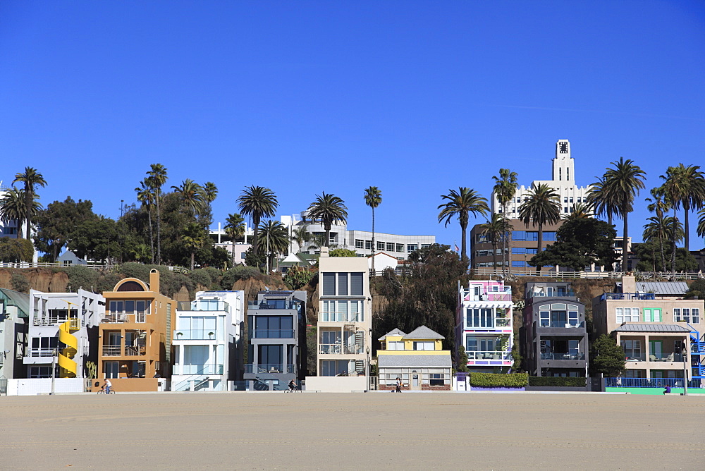 Beach Houses, Santa Monica, Los Angeles, California, United States of America, North America