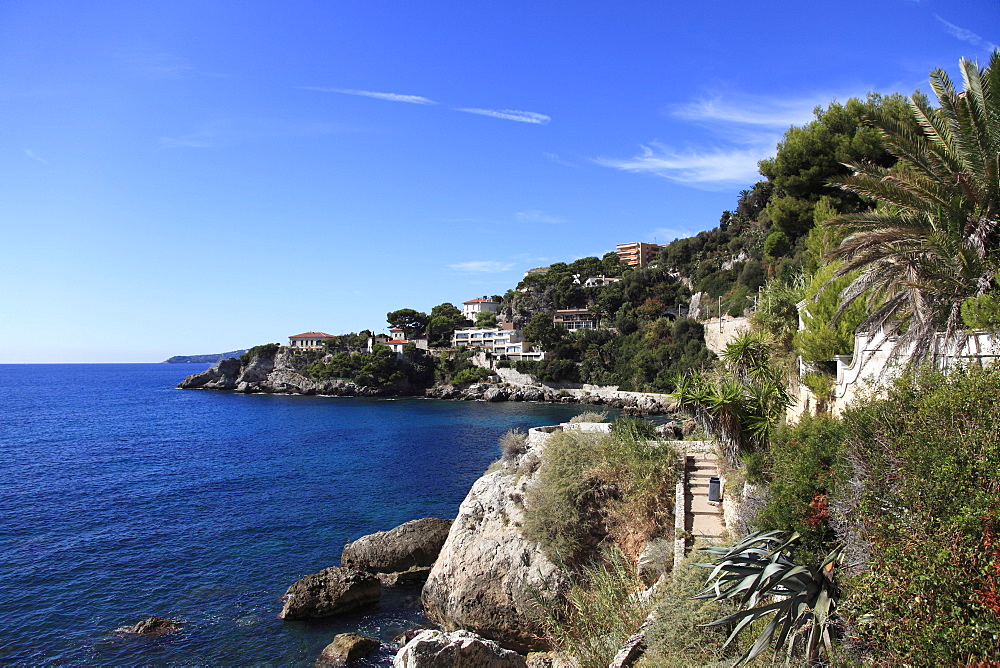 Cap d'Ail, Provence, Cote d'Azur, French Riviera, Mediterranean, France, Europe