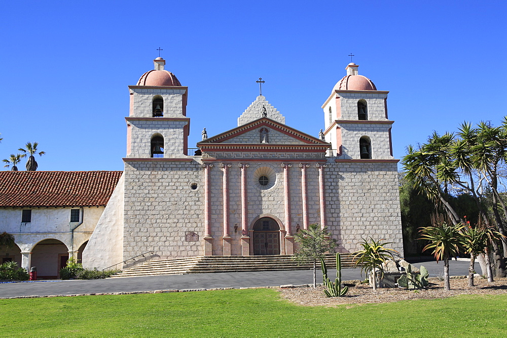 Santa Barbara Mission, Santa Barbara, California, United States of America, North America