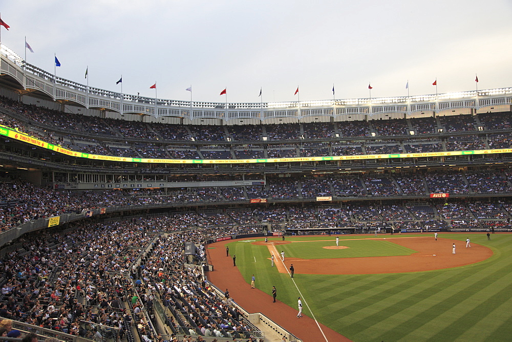 Baseball Game, Yankee Stadium, Bronx, New York City, United States of America, North America