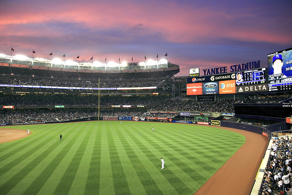 Baseball Game, Yankee Stadium, Bronx, New York City, United States of America, North America