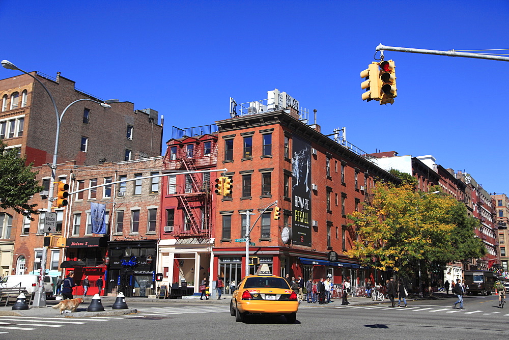 Houston Street, Greenwich Village, Manhattan, New York City, United States of America, North America