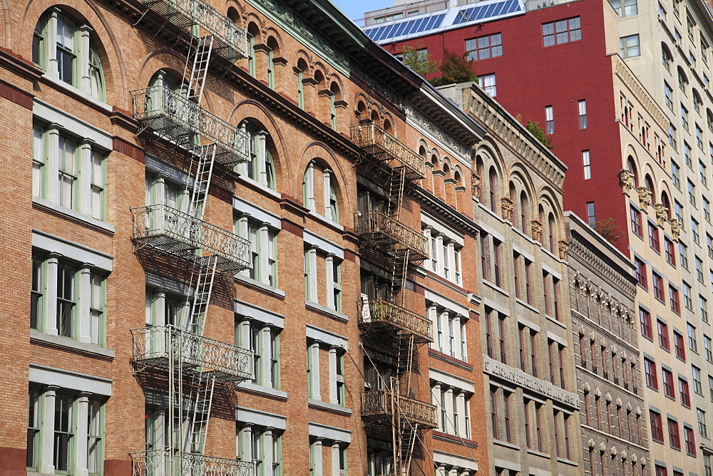 Loft Buildings, Tribeca, Manhattan, New York City, United States of America, North America