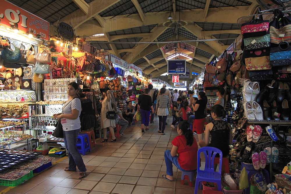 Ben Thanh Market, Ho Chi Minh City (Saigon), Vietnam, Indochina, Southeast Asia, Asia