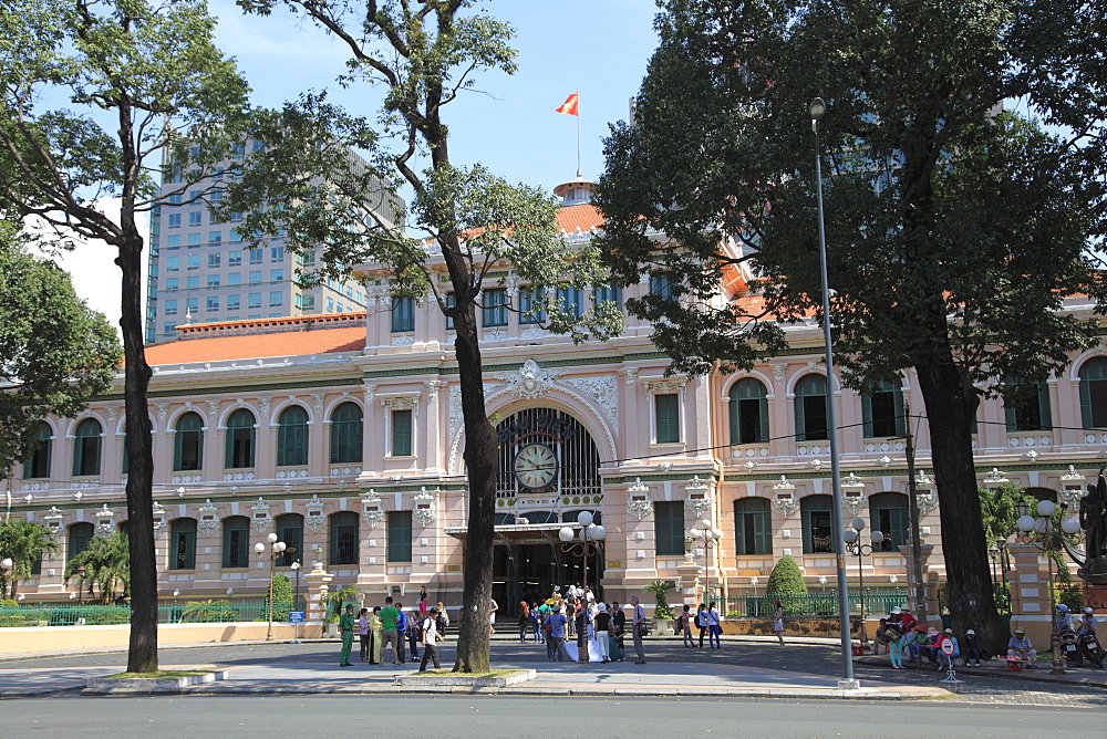 Central Post Office, Ho Chi Minh City (Saigon), Vietnam, Indochina, Southeast Asia, Asia 