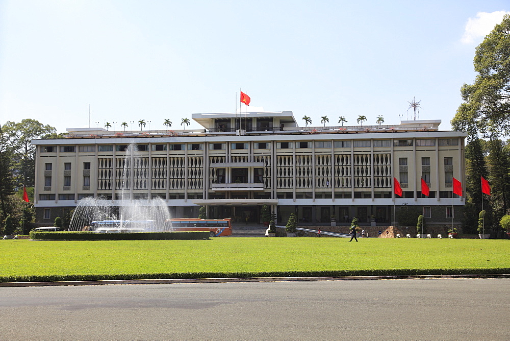 Reunification Palace, Ho Chi Minh City (Saigon), Vietnam, Indochina, Southeast Asia, Asia 