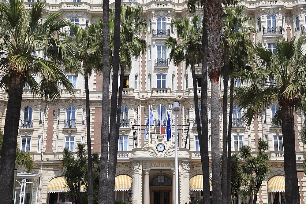 Carlton Hotel, Carlton InterContinental, La Croisette, Cannes, Cote d'Azur, Provence, French Riviera, France, Europe