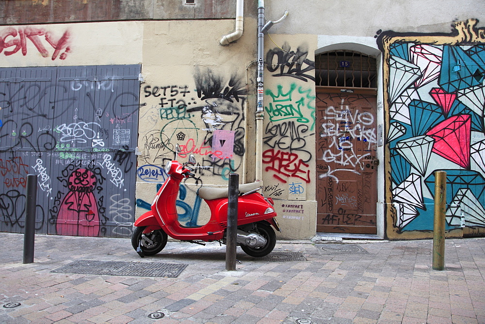 Cours Julien, Hip District, Marseille, Bouches du Rhone, Provence Alpes Cote d'Azur, Provence, France, Europe